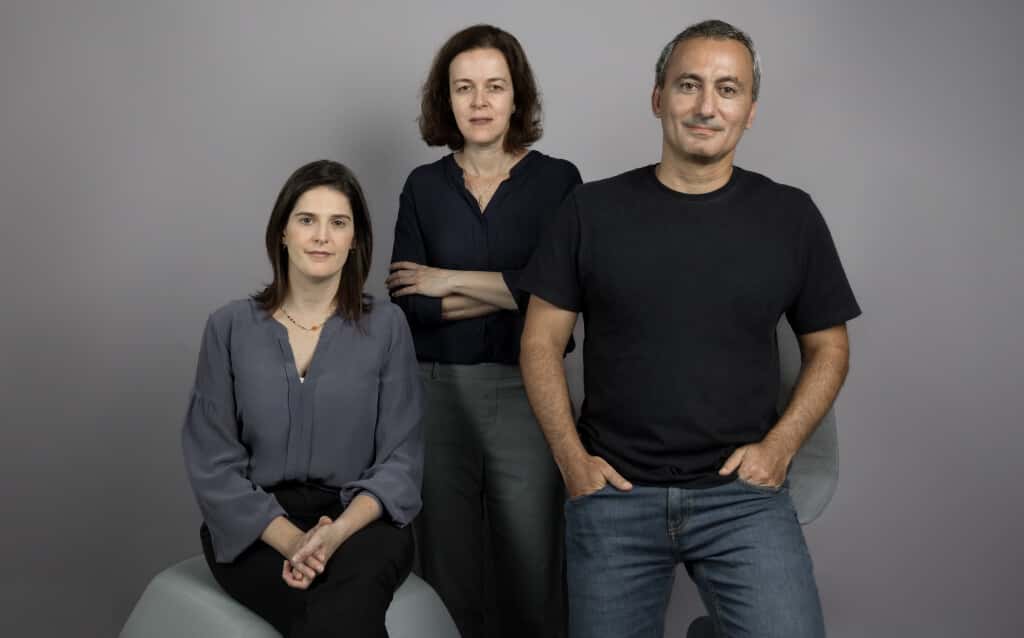 Economistas do C6 Bank. Da direita para a esquerda, Claudia Moreno (Head Brasil), Claudia Rodrigues (Head Internacional) e Felipe Salles (Head).